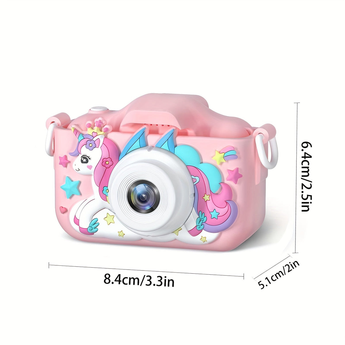 Appareil photo HD selfie compact pour enfants 3-12 ans