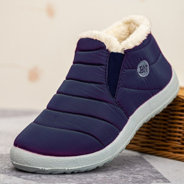 Chaussures d'hiver antidérapantes isolantes