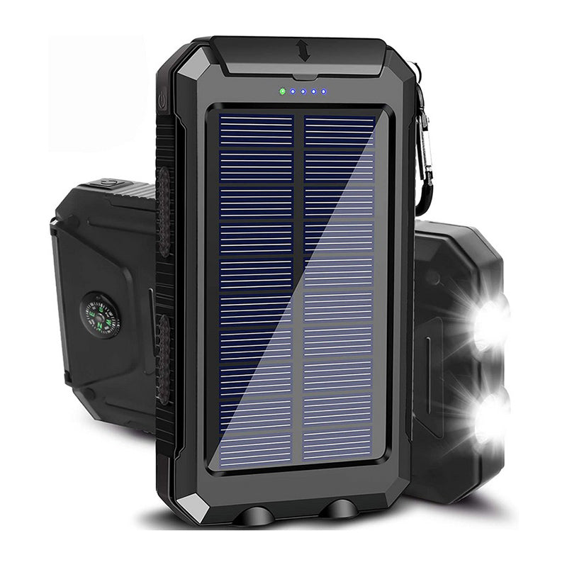Draagbare zonne-energie powerbank voor telefoon