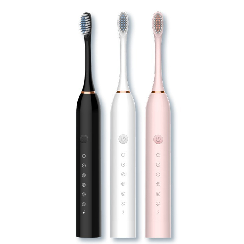 GlowSmile™ – Oplaadbare Sonische Tandenborstel met Meerdere Modi