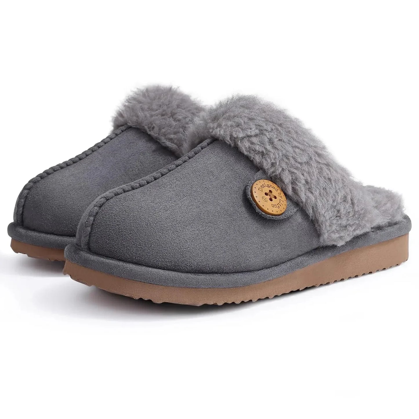 Zachte verwarmde pantoffels voor dames
