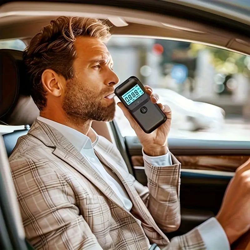 AlcoZen™ – Draagbare elektronische alcoholtester met nauwkeurig LCD-display