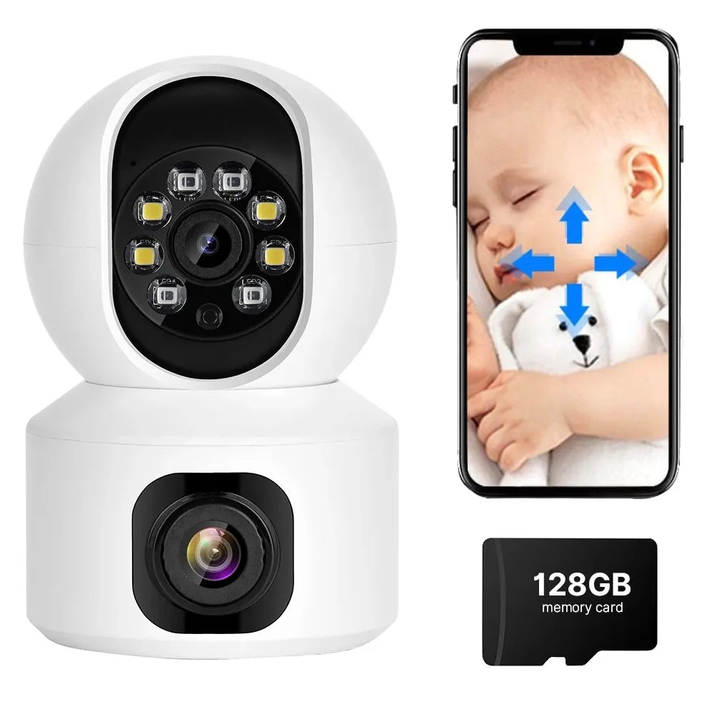 Digitale babyfoon met brede kijkhoek