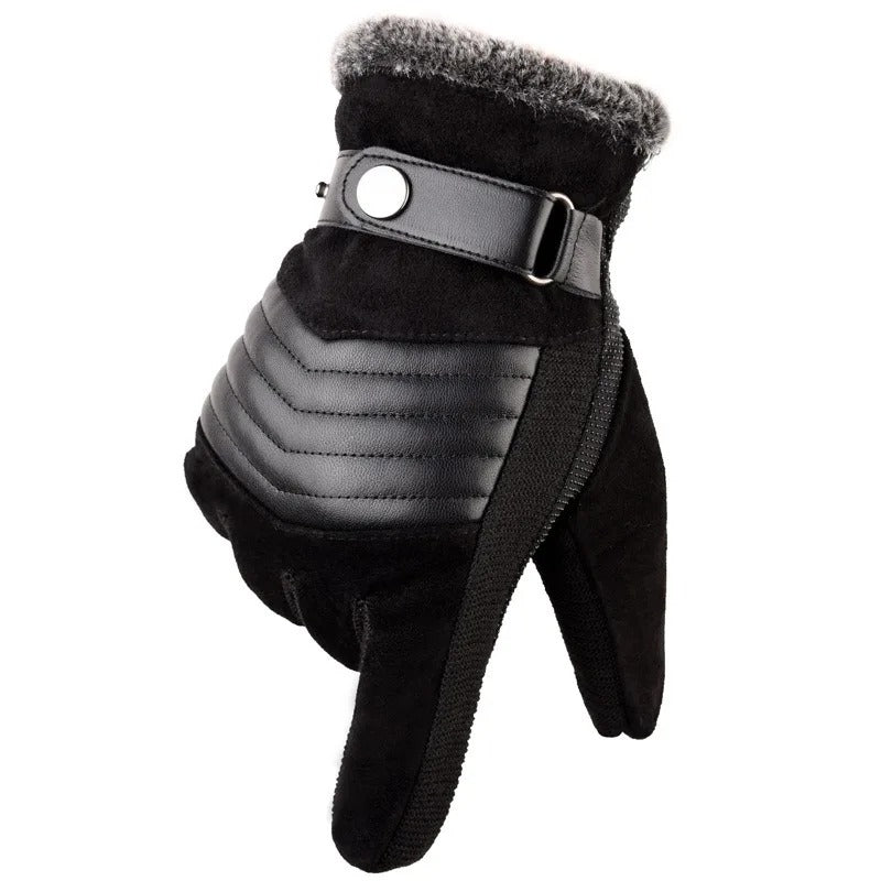 Casual leren handschoenen voor heren