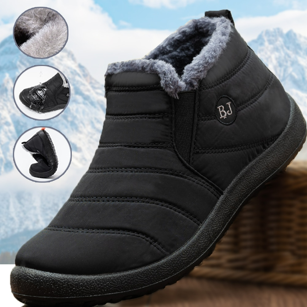 Chaussures d'hiver antidérapantes isolantes