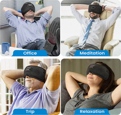 Masque de sommeil Bluetooth ultra doux avec son HD
