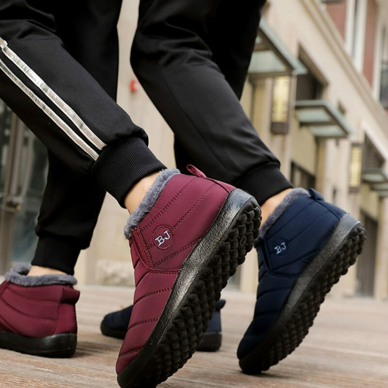 Chaussures d'hiver antidérapantes isolantes
