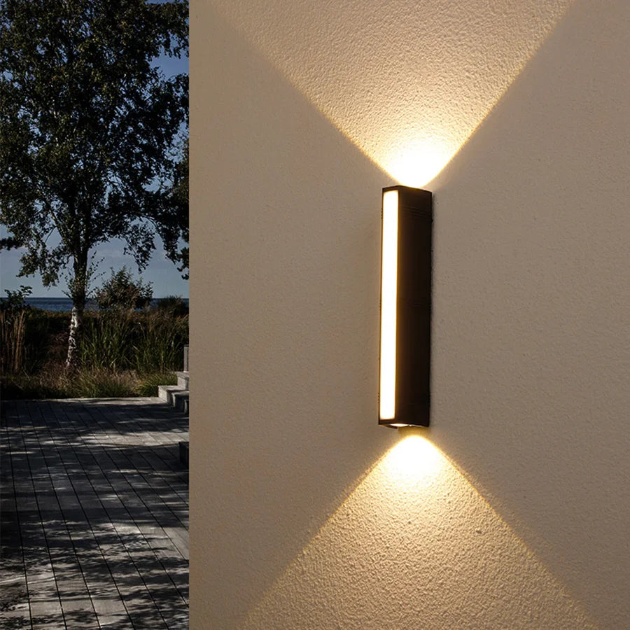 Decoratieve LED-buitenwandlamp
