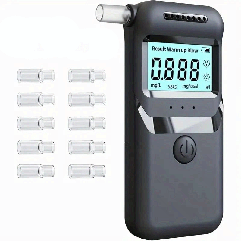 AlcoZen™ – Draagbare elektronische alcoholtester met nauwkeurig LCD-display