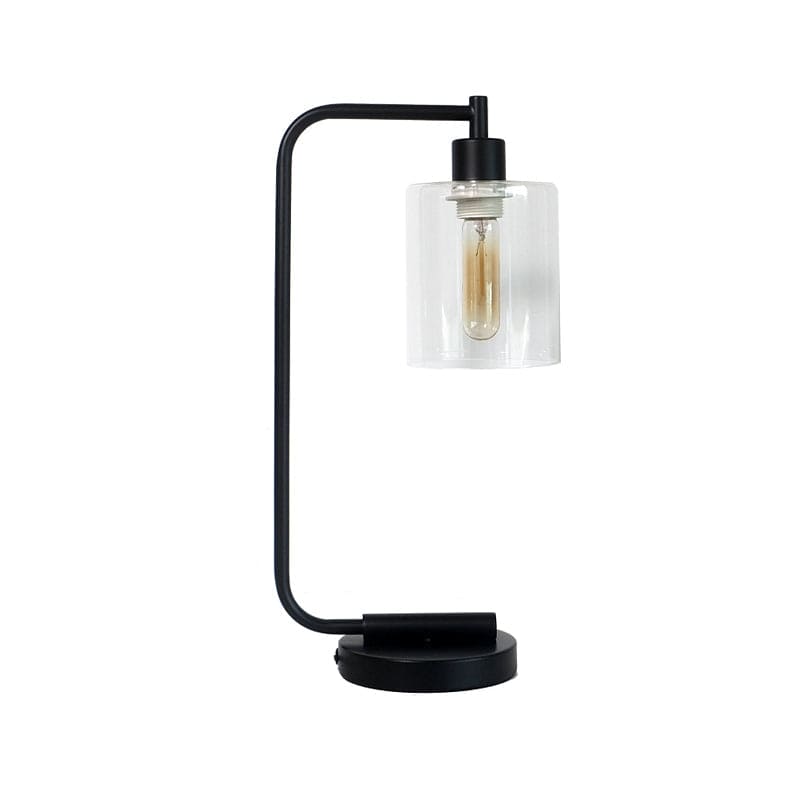Lampe de table élégante cylindrique design moderne