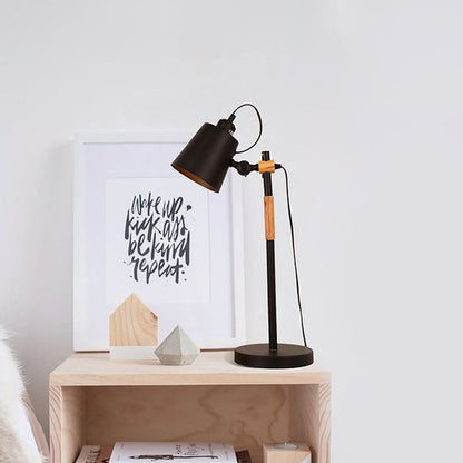 Vouwbare vintage metalen bureaulamp