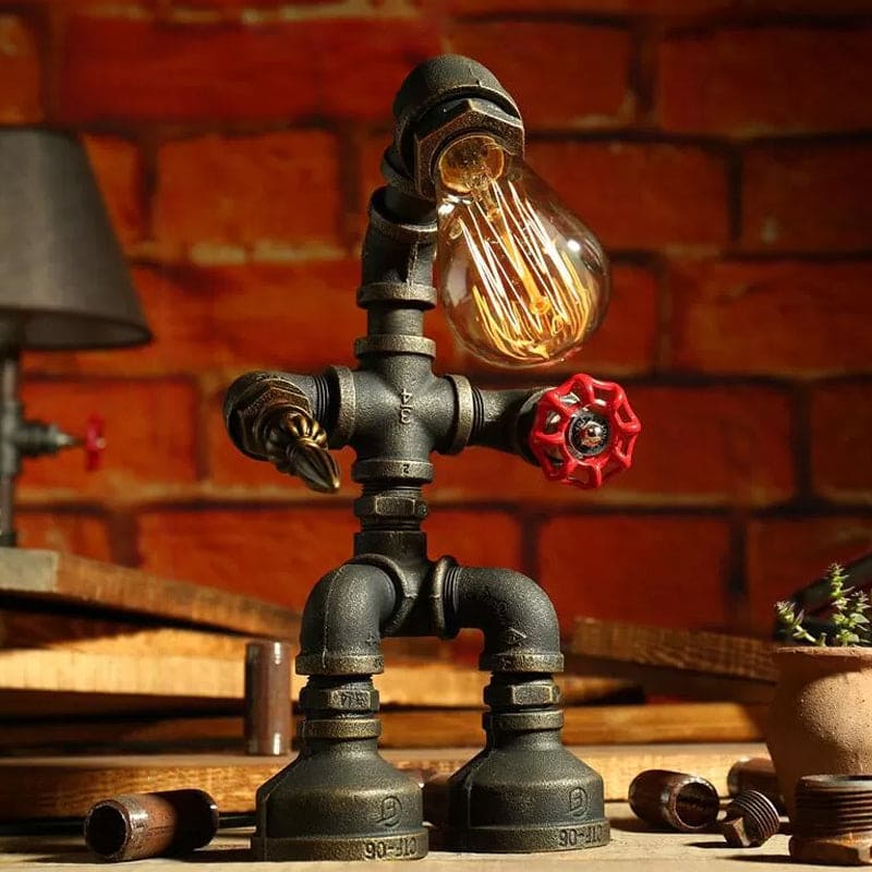 Futuristische robot bureaulamp