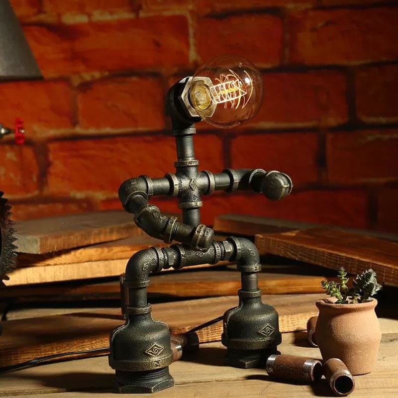 Futuristische robot bureaulamp