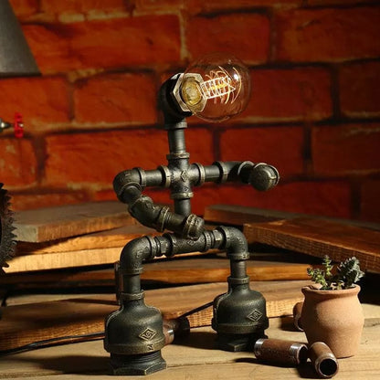Futuristische robot bureaulamp