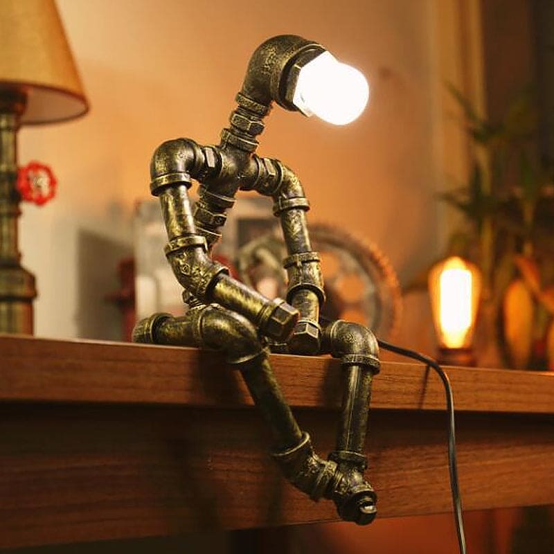 Futuristische robot bureaulamp