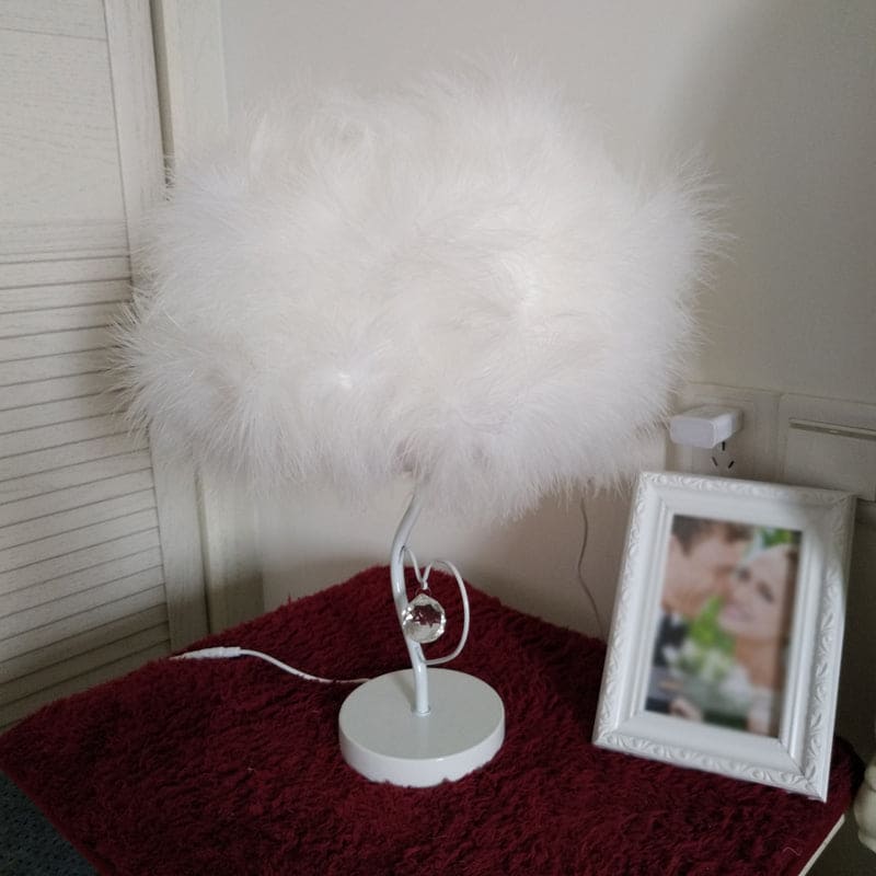 Lampe de Table Design Nuage Blanc - Santeova