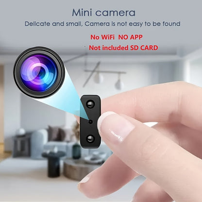 Mini caméra Full HD ultra-compacte avec enregistrement en boucle