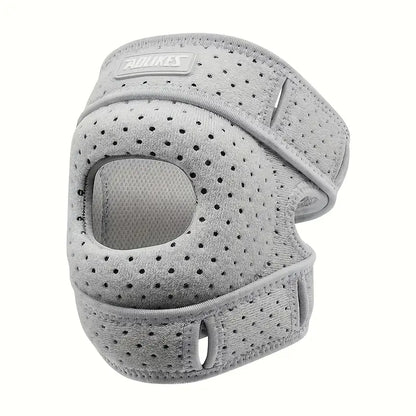 Kneoflex™ – Ademend sportkniebandage met dubbele banden en knieschijfstabilisatie