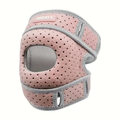 Kneoflex™ – Ademend sportkniebandage met dubbele banden en knieschijfstabilisatie