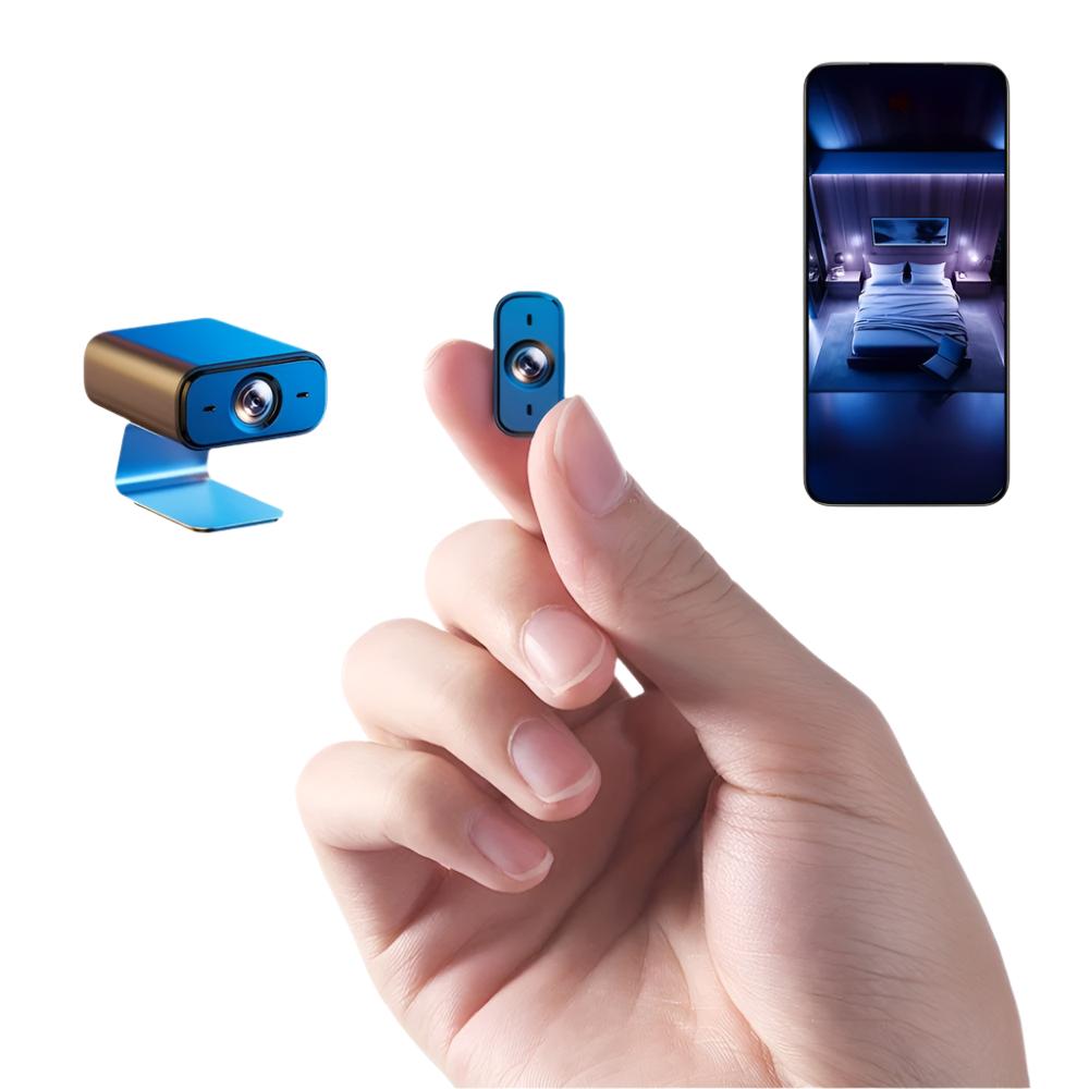 Mini caméra de sécurité WiFi avec détection de mouvement et vision