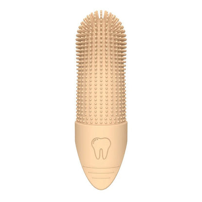 Brosse doigt rotative 360° pour chien