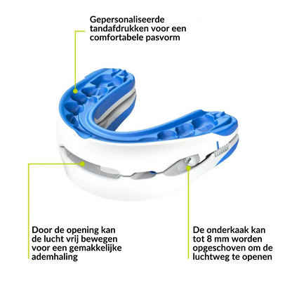 Attelle anti-ronflement ajustable en silicone