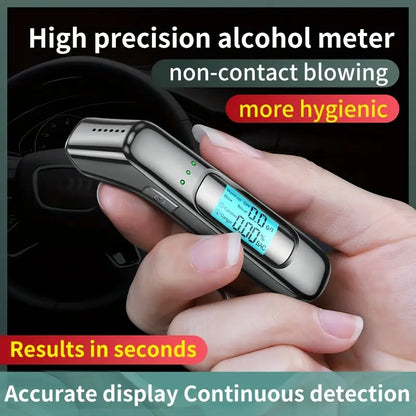 Alcotex™ – Draagbare elektronische alcoholtester met snelle aflezing en LCD-scherm