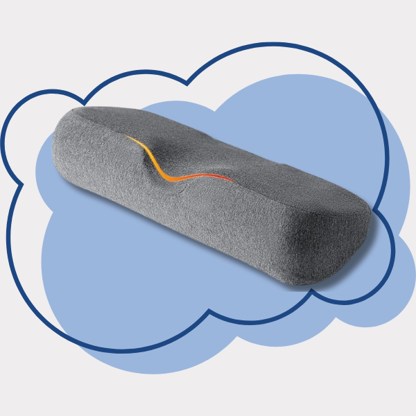 Oreiller ergonomique à mémoire de forme soutien cervical