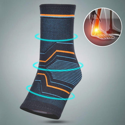 Attelle de cheville confortable à maintien ajustable