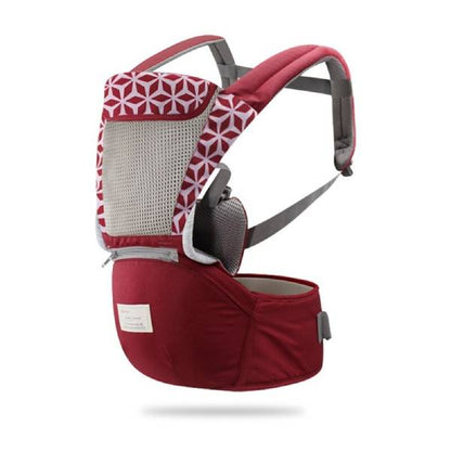 Porte-bébé ergonomique réglable en tissu respirant