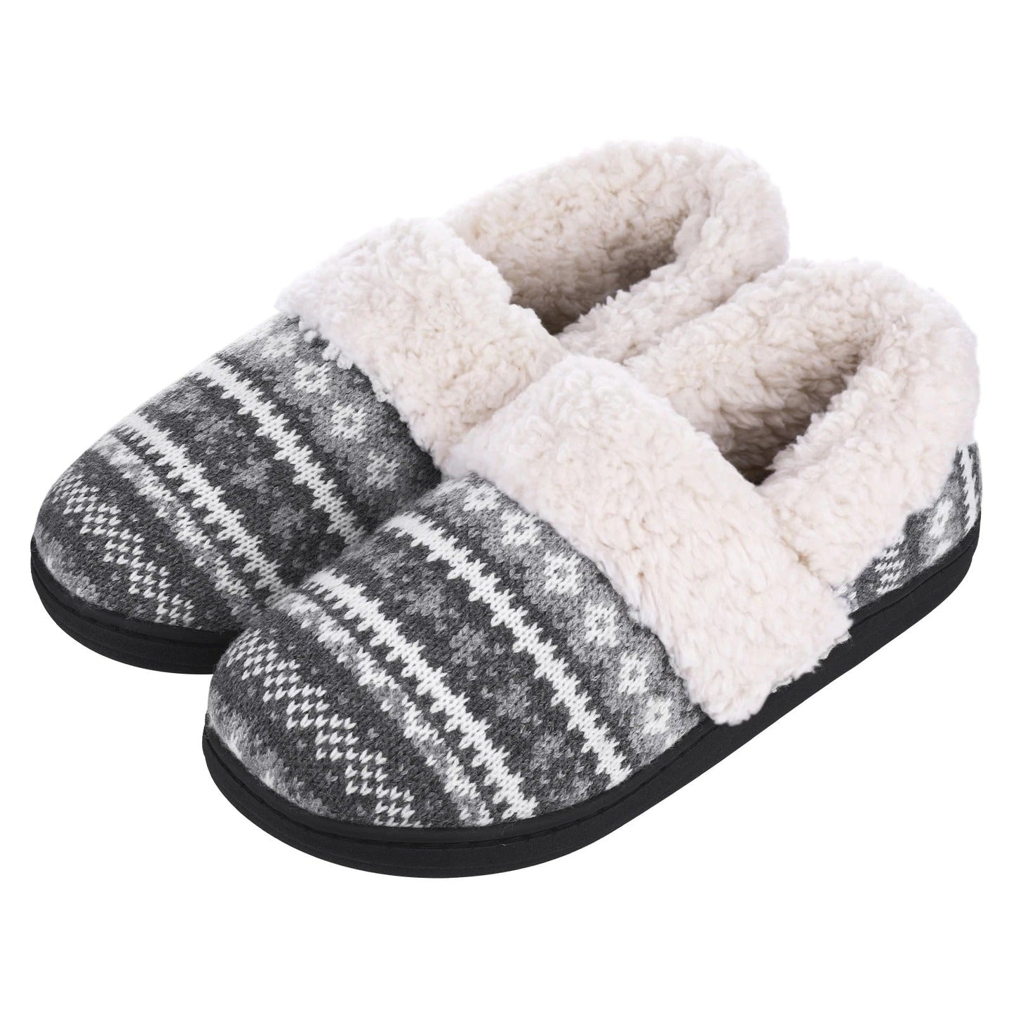 Zachte en warme pluche huisslippers