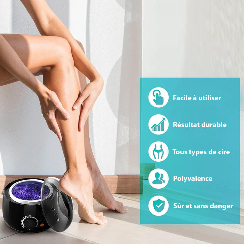 Chauffe-cire électrique professionnel capacité 500 ml