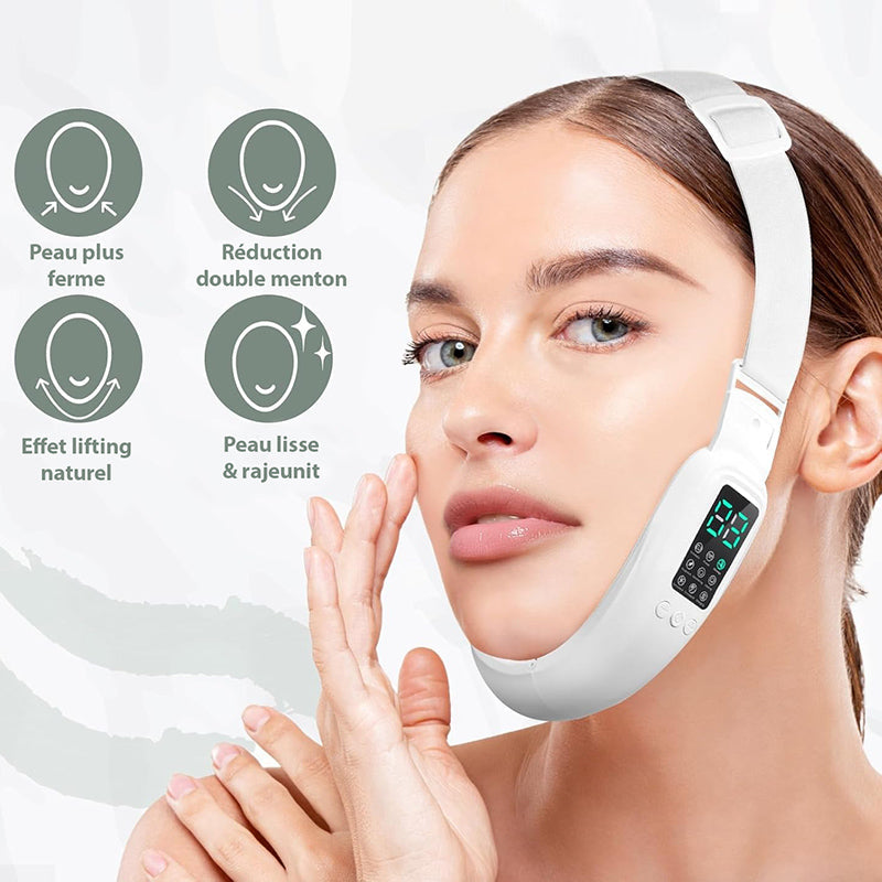 Appareil de lifting visage rechargeable à massage anti-rides
