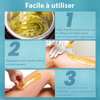 Chauffe-cire électrique professionnel capacité 500 ml