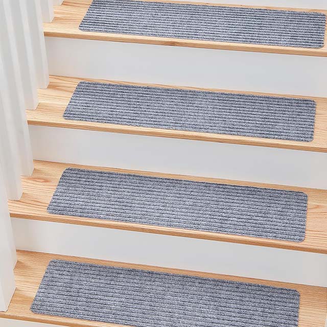 Antislip trapmatten met klittenband - set van 15