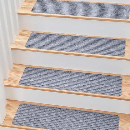 Antislip trapmatten met klittenband - set van 15