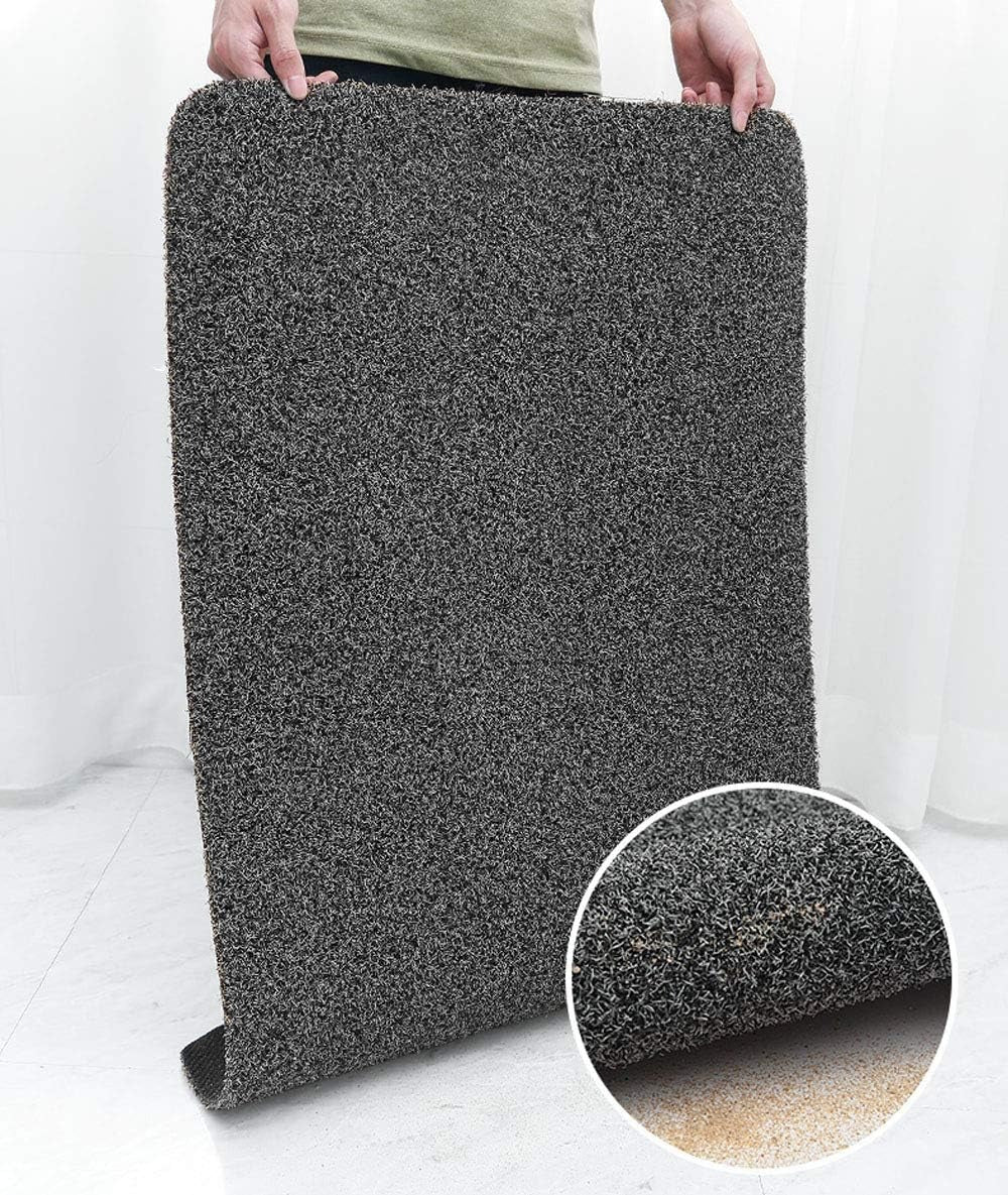 Paillasson antidérapant lavable pour intérieur et extérieur