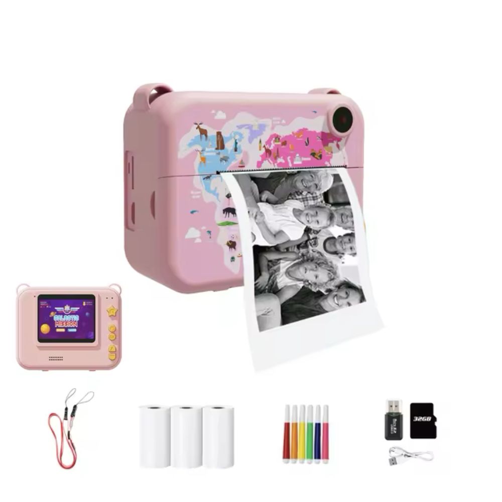 Leuk kinderfototoestel - grappige instantfoto's voor kleintjes