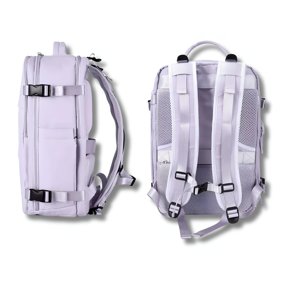 Sac à dos de voyage fonctionnel avec port de chargement USB intégré