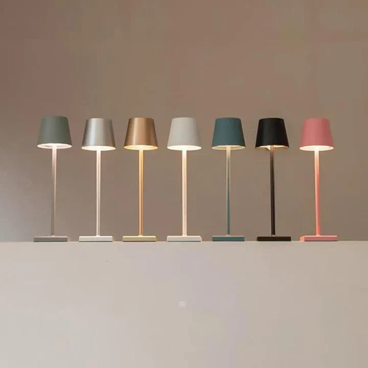 Lampe de table rechargeable sans fil à LED