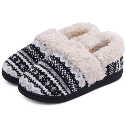 Zachte en warme pluche huisslippers
