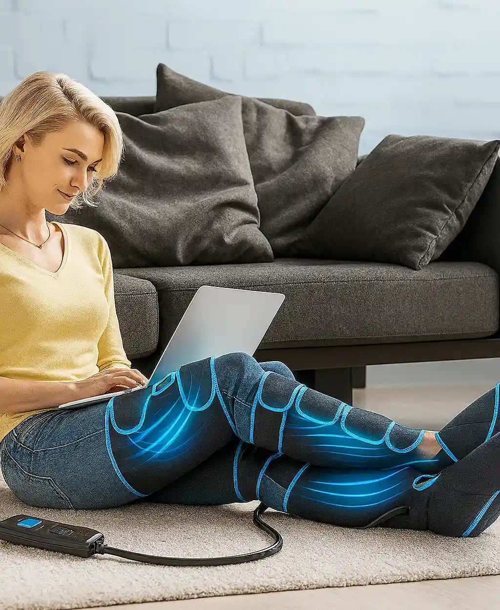 AirFlex™ – Bottes de compression d’air pour jambes et mollets fatigués