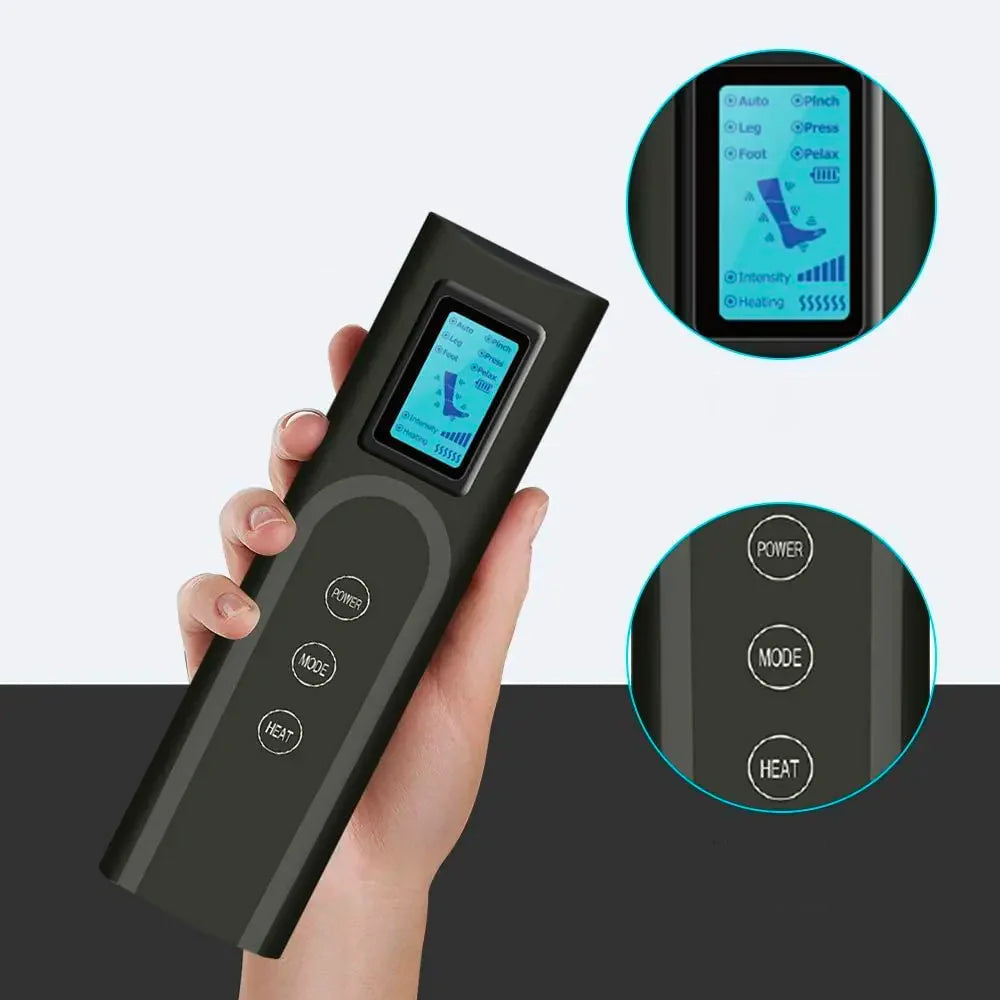 FlexiZen™ – Massageapparaat voor Voeten & Benen met Comfortabele Warmte