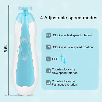 BabyTrim™ – Coupe Ongles Électrique Sécurisé pour Bébé