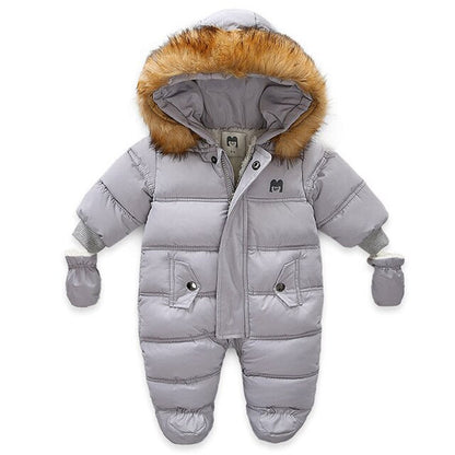 Warme winter baby overall
