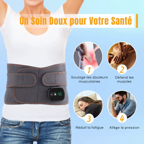 Multifunctionele Verwarmde Band met Warmte en Massage