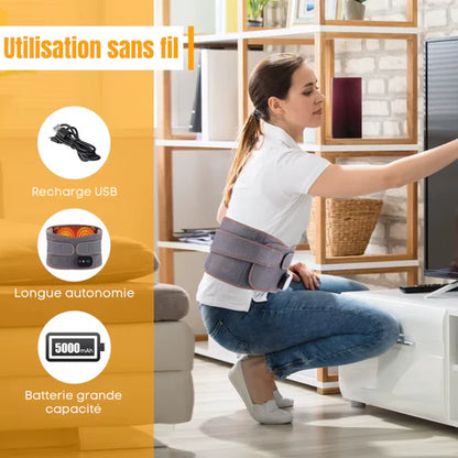 Multifunctionele Verwarmde Band met Warmte en Massage