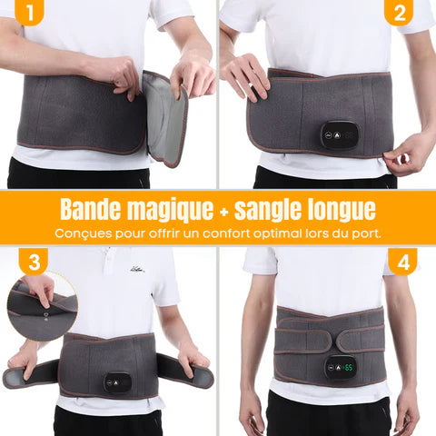 Multifunctionele Verwarmde Band met Warmte en Massage