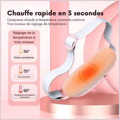 Slimme Verwarmde Buikband voor Menstruatie-, Buik- en Lage Rugpijn