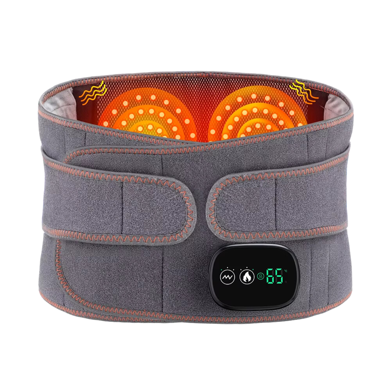 Multifunctionele Verwarmde Band met Warmte en Massage